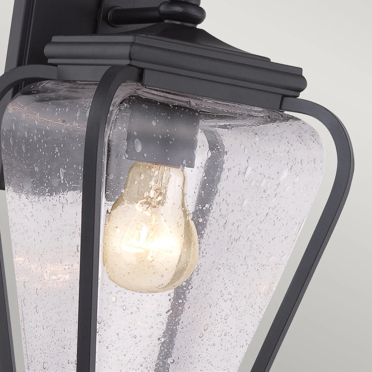 Province Wall Lantern – Mystic Black Finish - Image 3