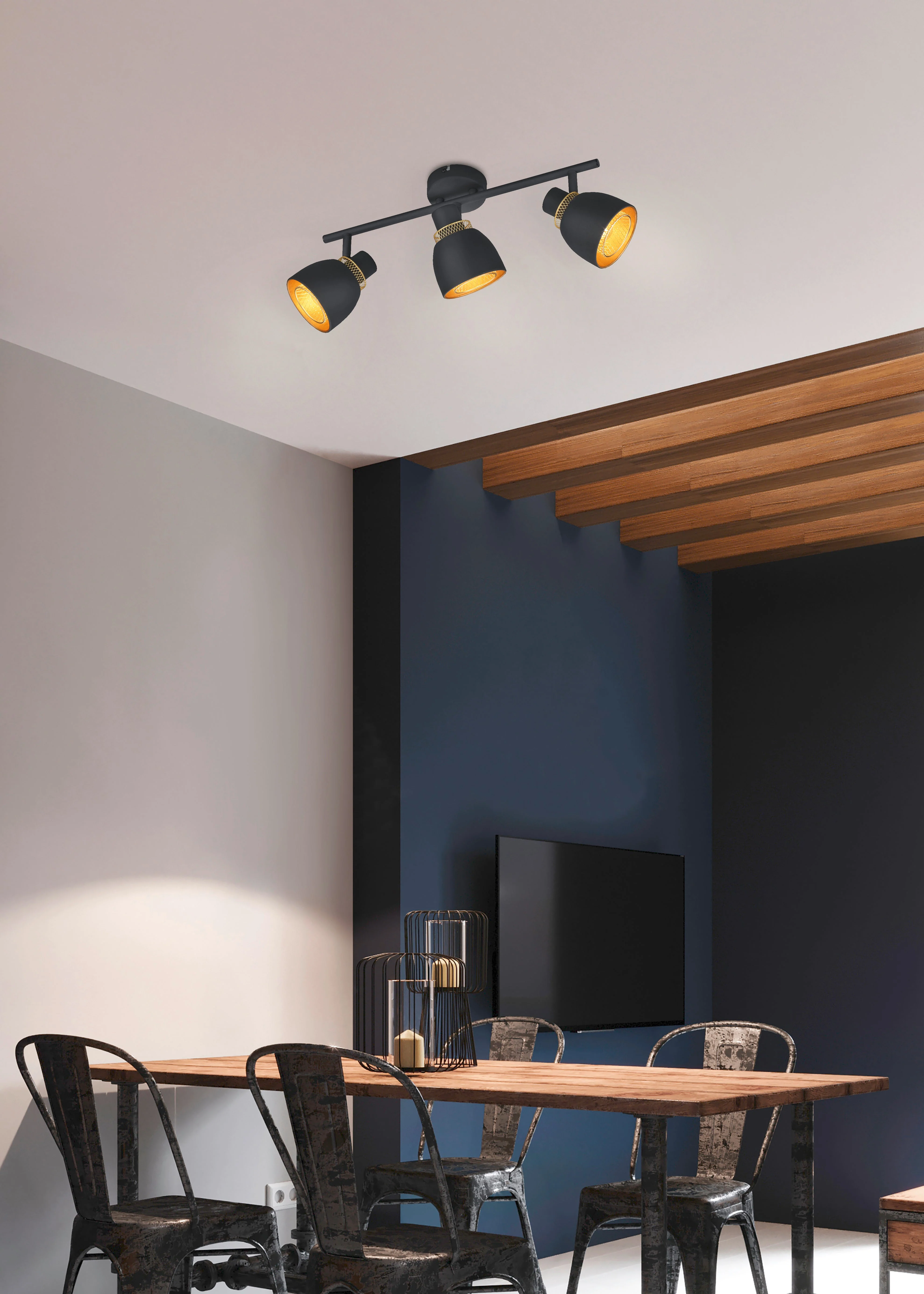 Punch 2/3Lt Bar Spotlight - Black - Image 3