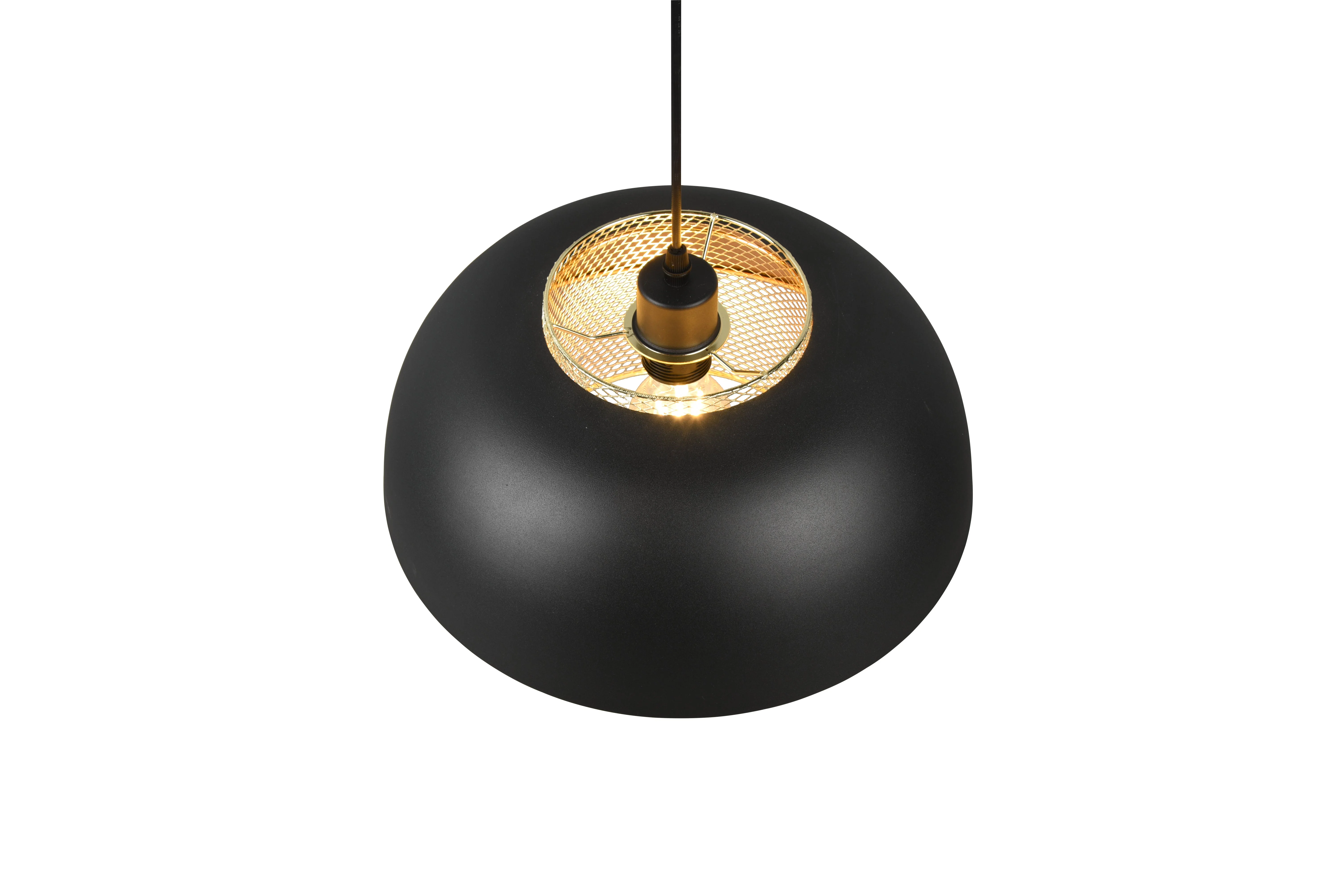Punch Small/Large Hanging Lamp - Matt Black Finish - Image 11