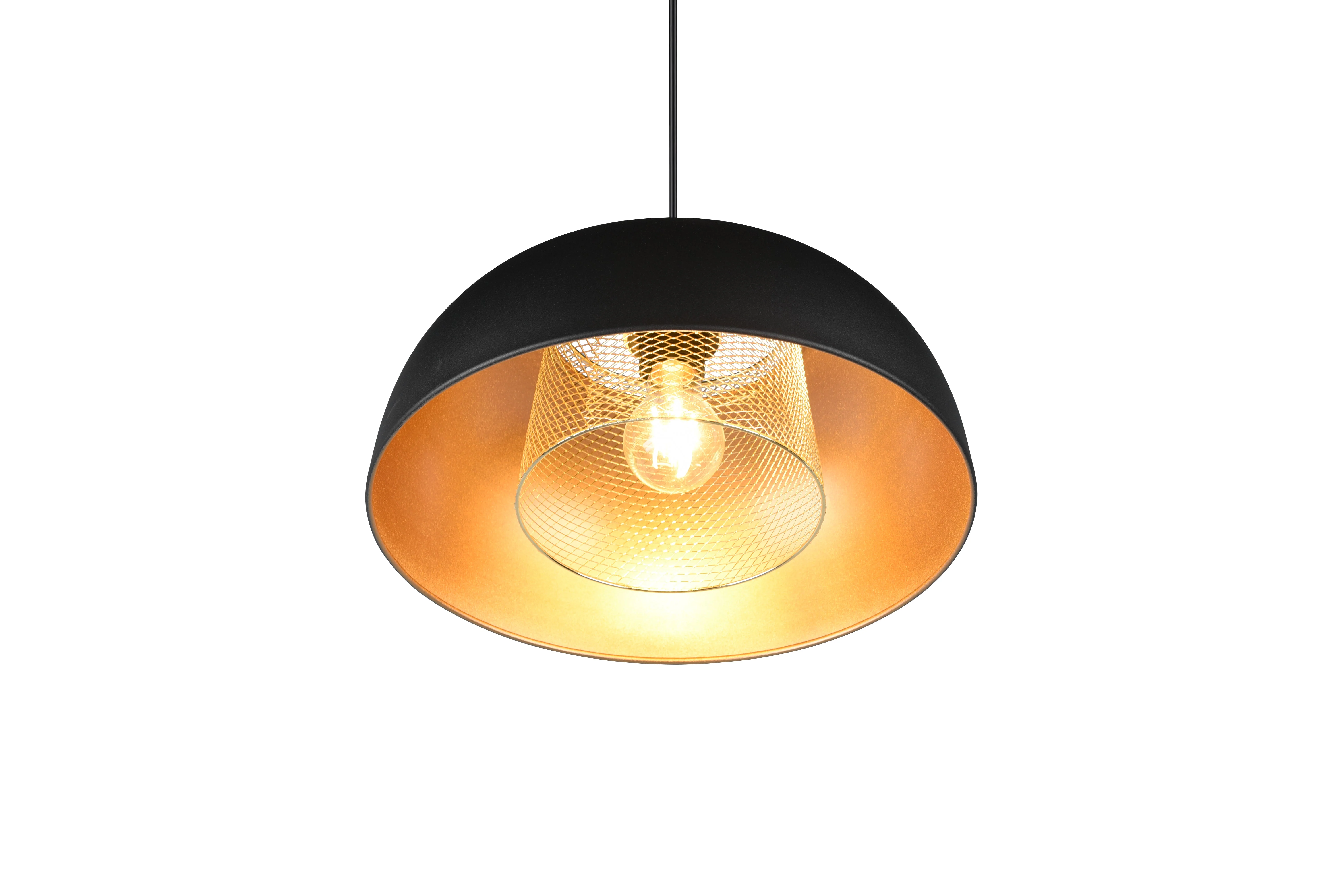 Punch Small/Large Hanging Lamp - Matt Black Finish - Image 12