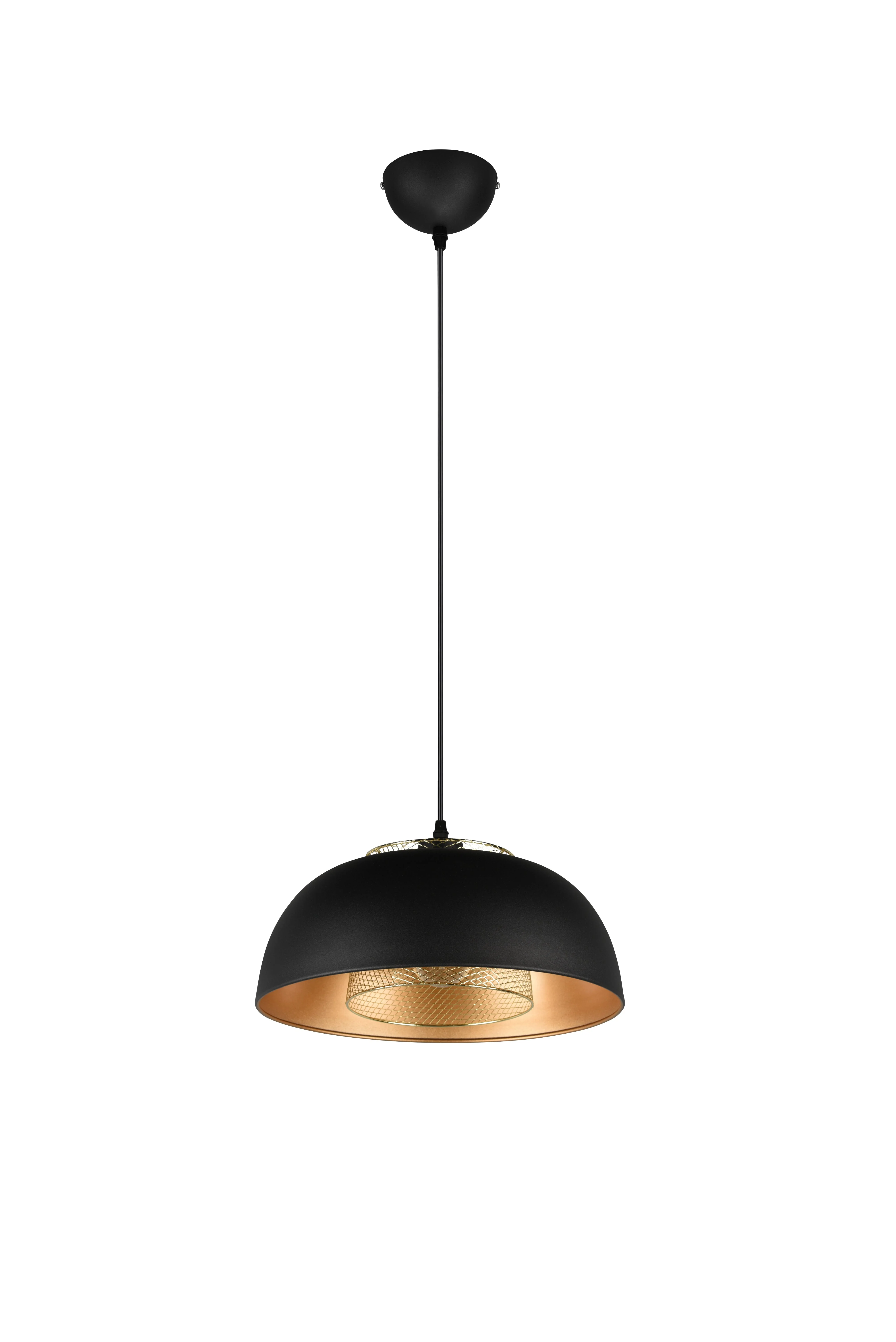 Punch Small/Large Hanging Lamp - Matt Black Finish - Image 13