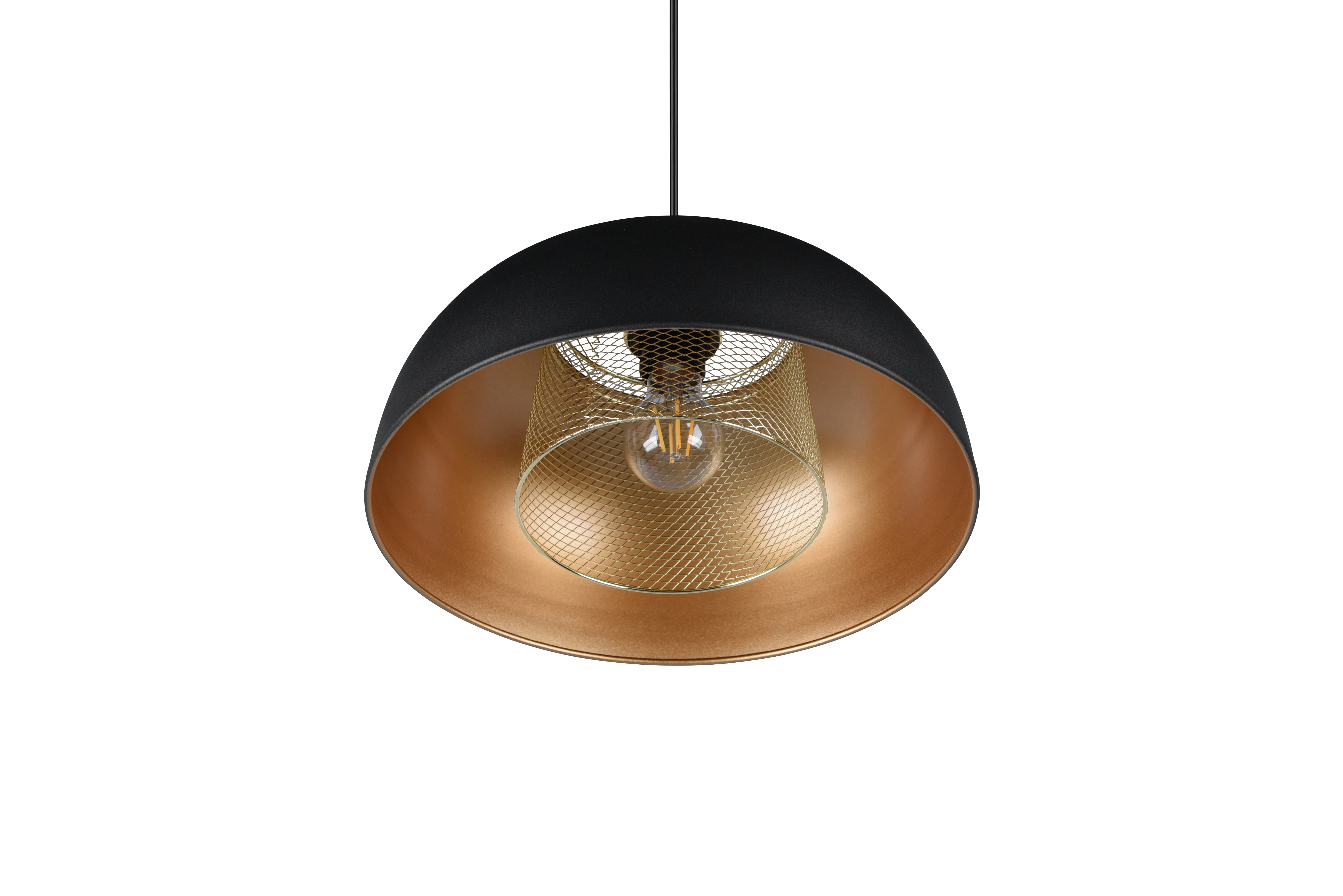 Punch Small/Large Hanging Lamp - Matt Black Finish - Image 15
