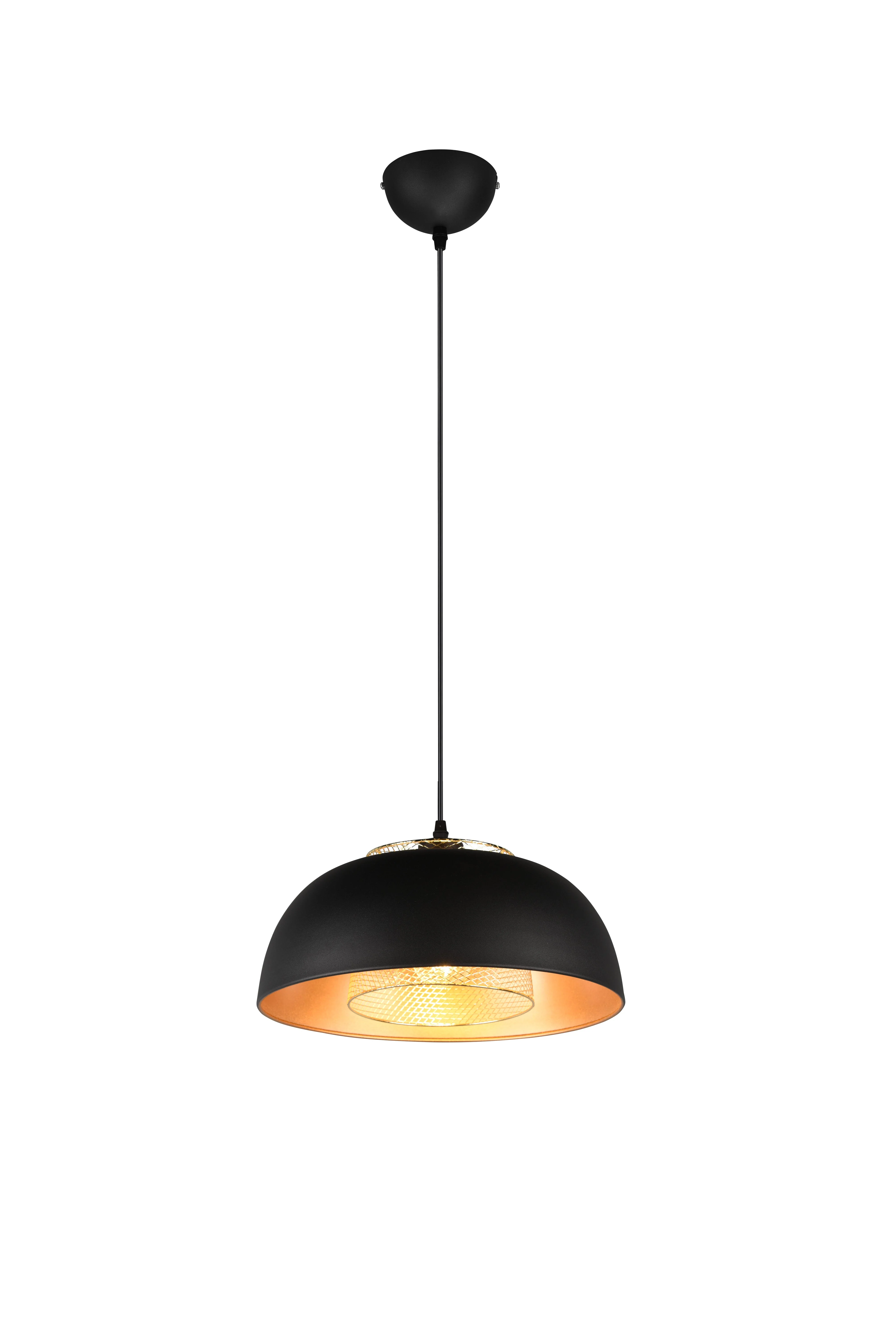 Punch Small/Large Hanging Lamp - Matt Black Finish - Image 17
