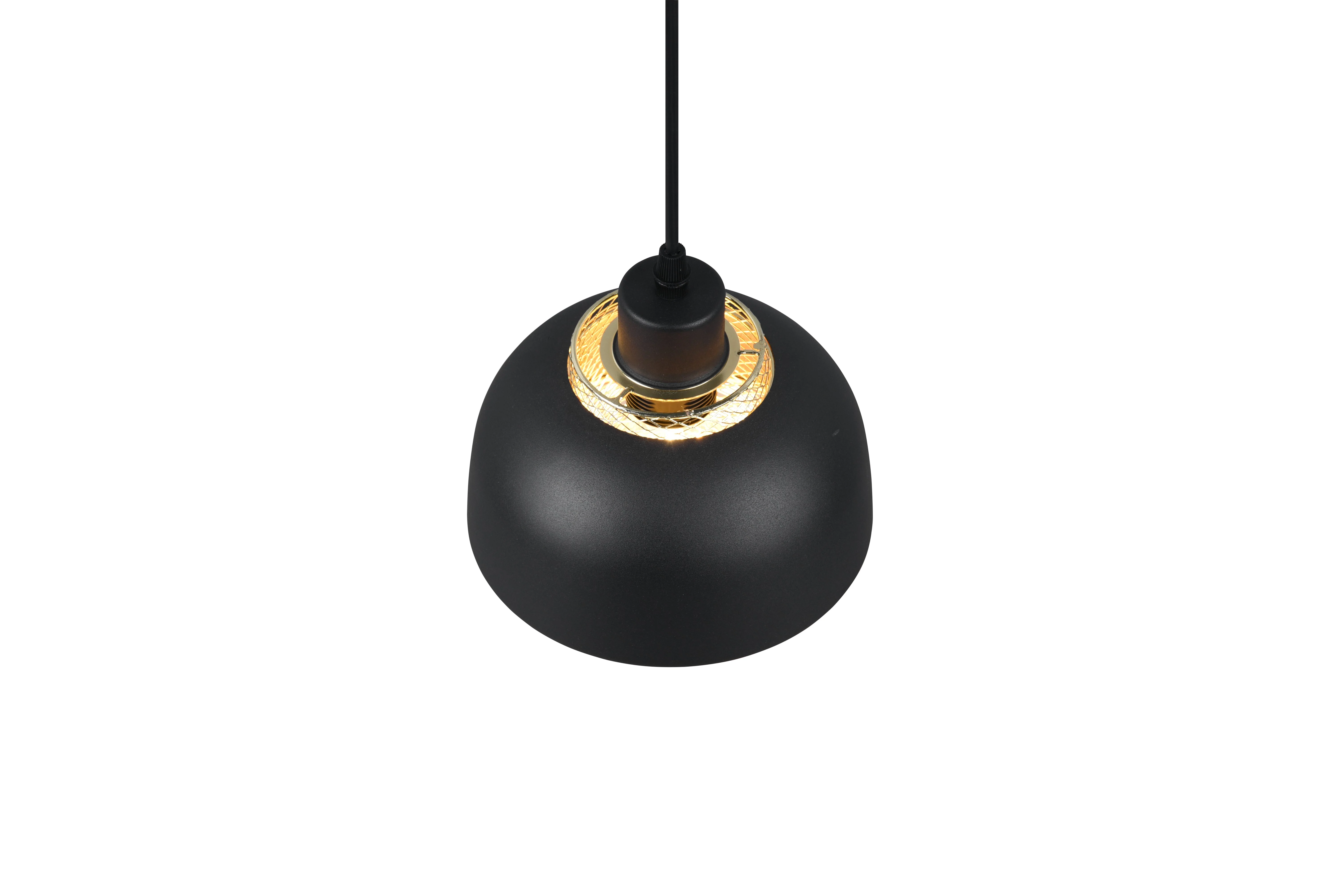 Punch Small/Large Hanging Lamp - Matt Black Finish - Image 6