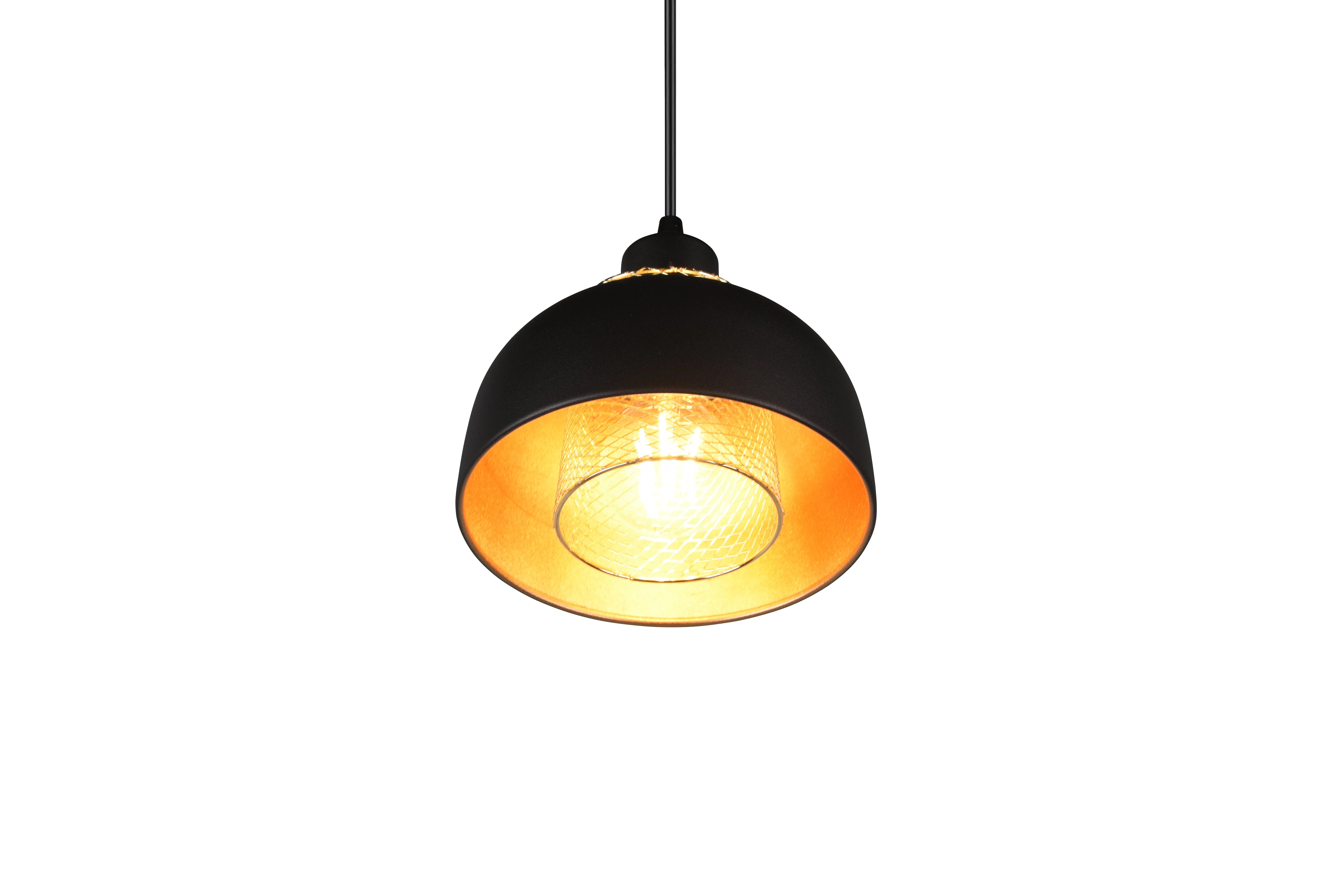 Punch Small/Large Hanging Lamp - Matt Black Finish - Image 7