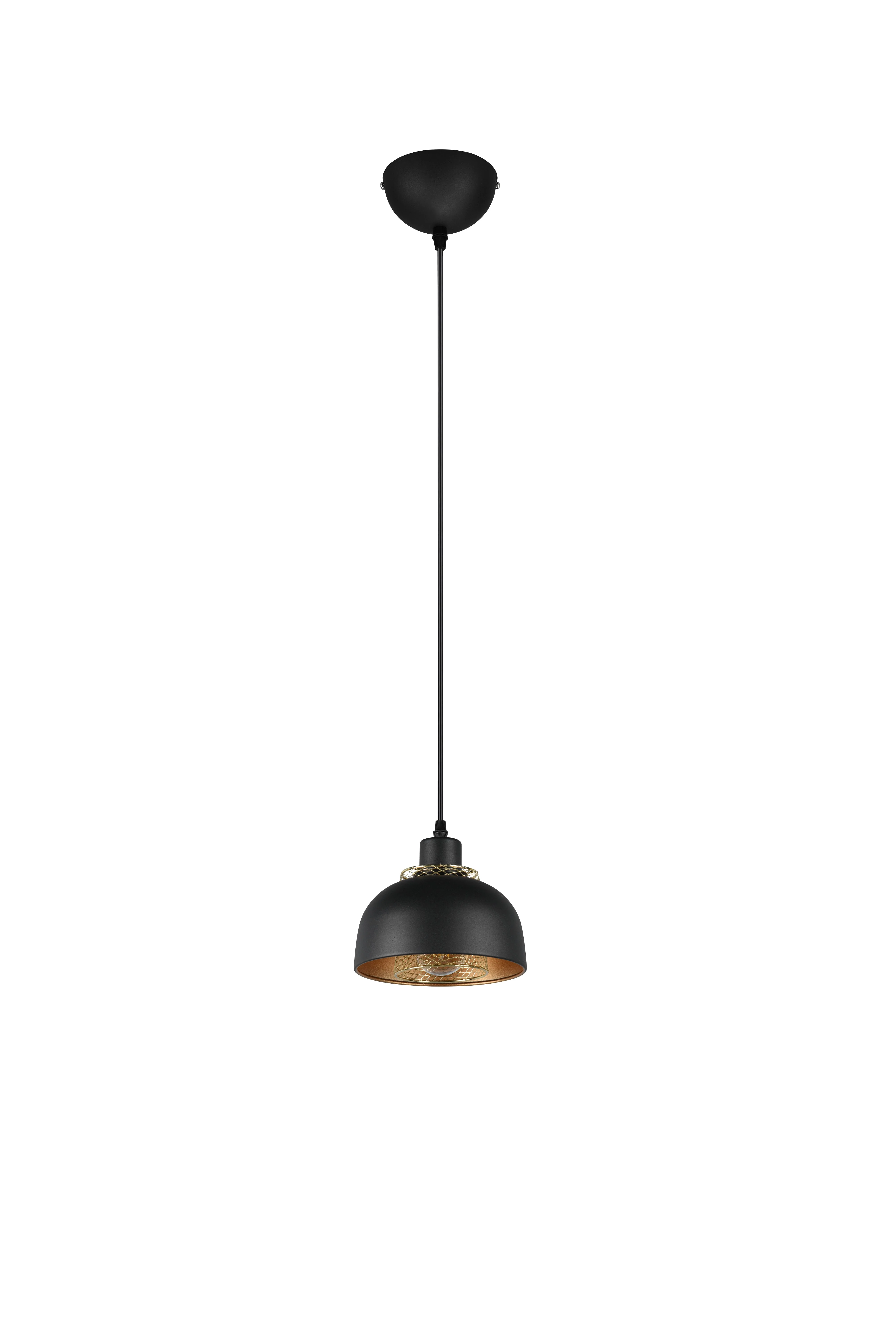 Punch Small/Large Hanging Lamp - Matt Black Finish - Image 8