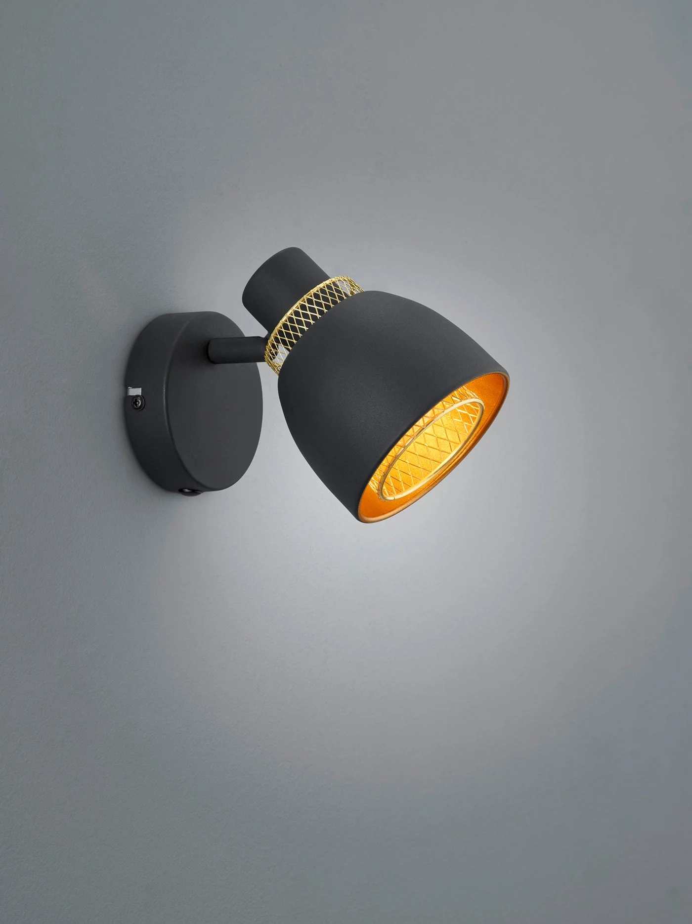 Punch Wall/Ceiling Spotlight - Black - Image 2