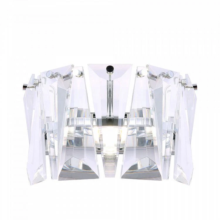 Puntes 1lt Wall Lamp - Chrome/Gold - Image 2