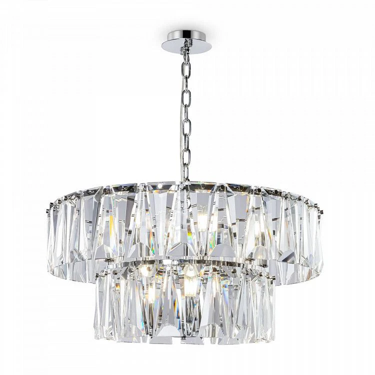 Puntes 4/6/12/18Lt Crystal Ceiling Light - Chrome/Gold Finish - Image 7
