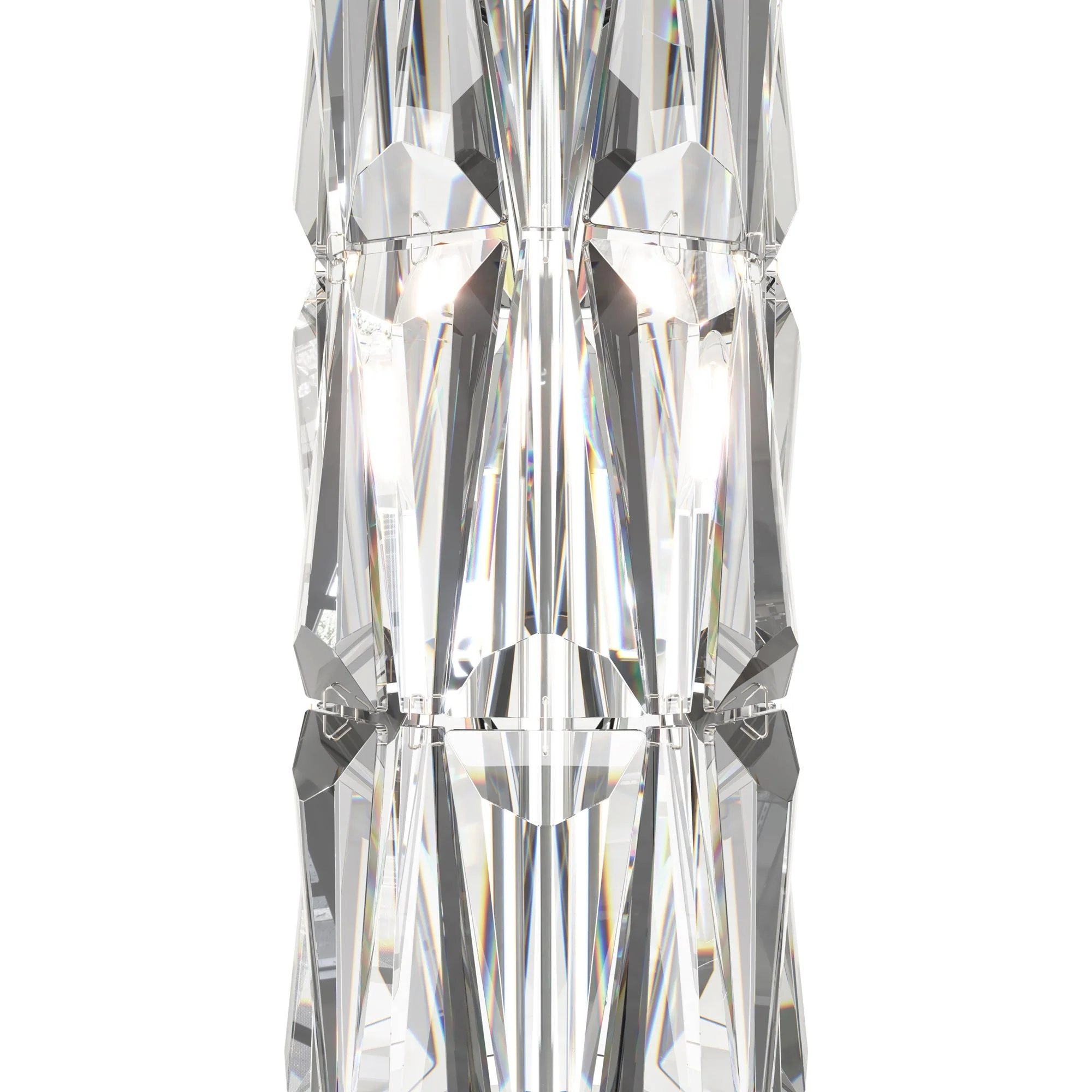 Puntes Floor lamp E14 - Chrome & White/Gold & White Finish - Image 4