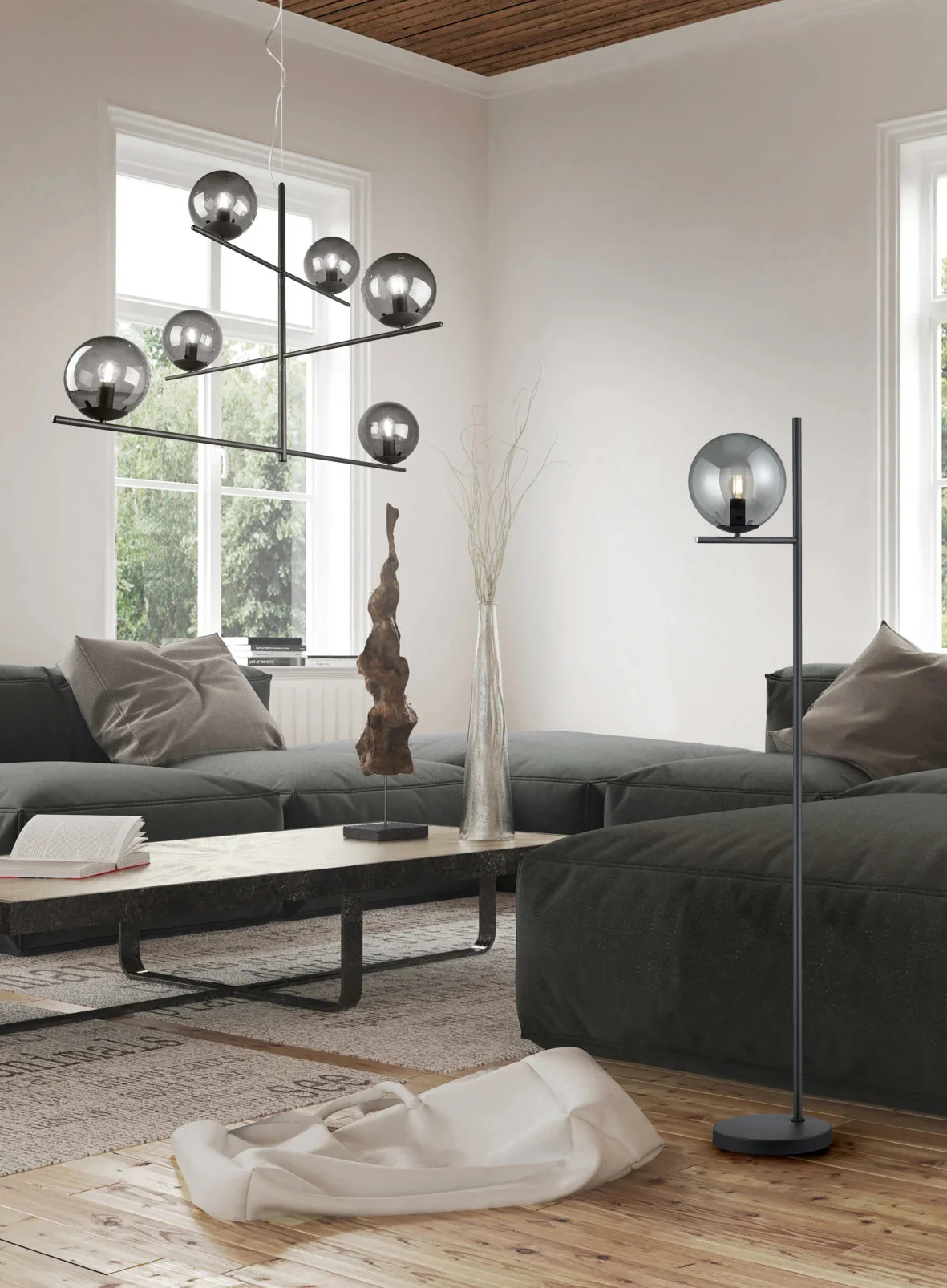 Pure Modern Floor Lamp - Various Colours - Image 6