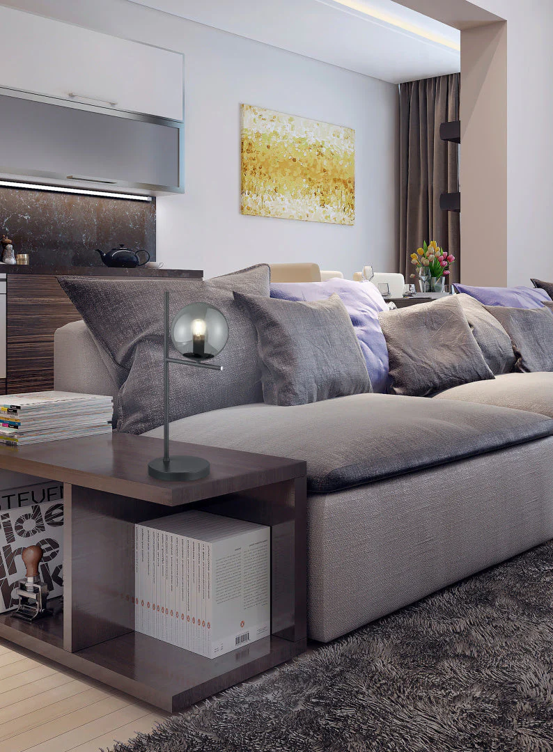 Pure Table Lamp - Brass/Anthracite - Image 3