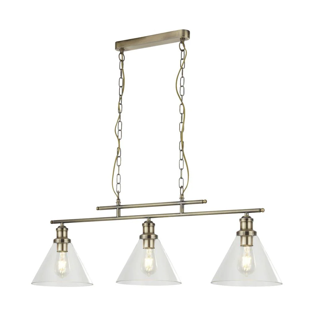 Pyramid 3Lt Kitchen Light - Various Finish - Image 2