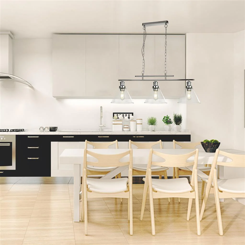 Pyramid 3Lt Kitchen Light - Various Finish - Image 5