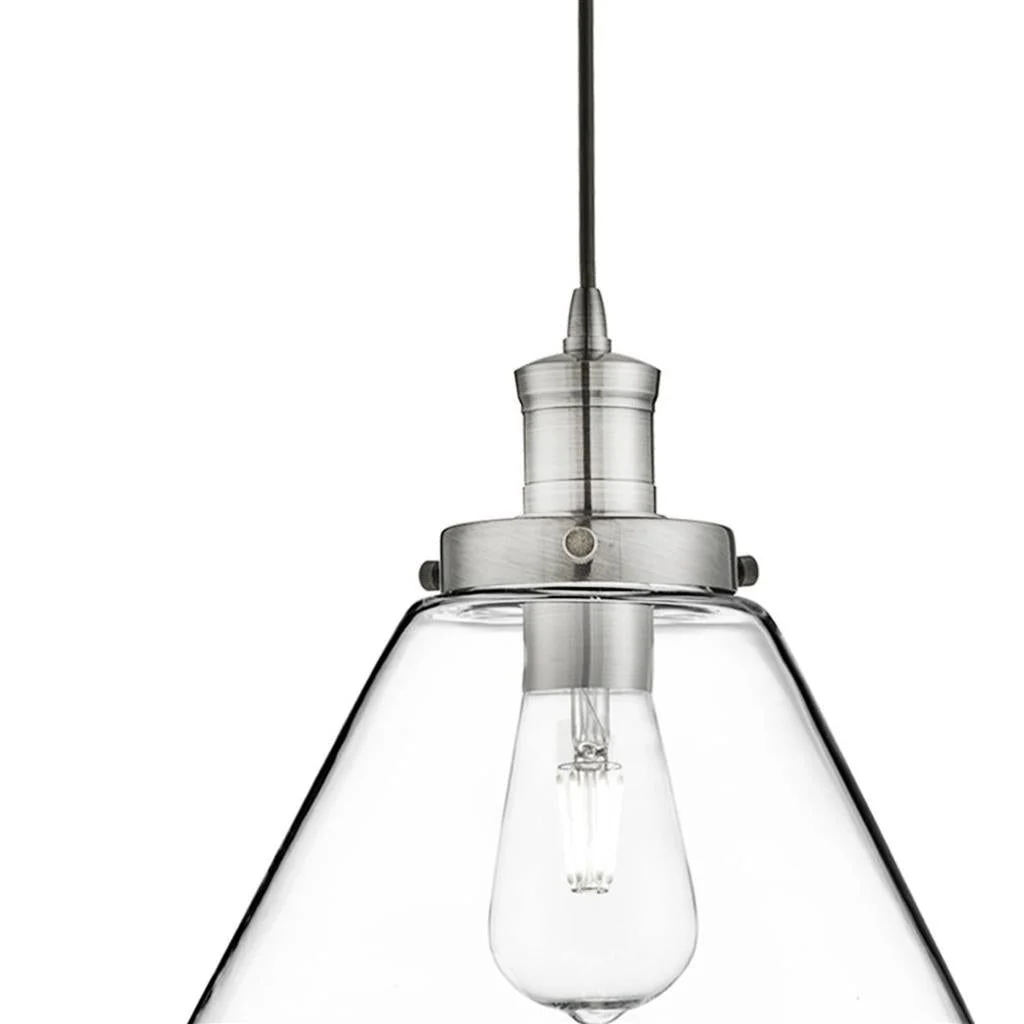 Pyramid Pendant Ceiling Light - Various Finishes - Image 2