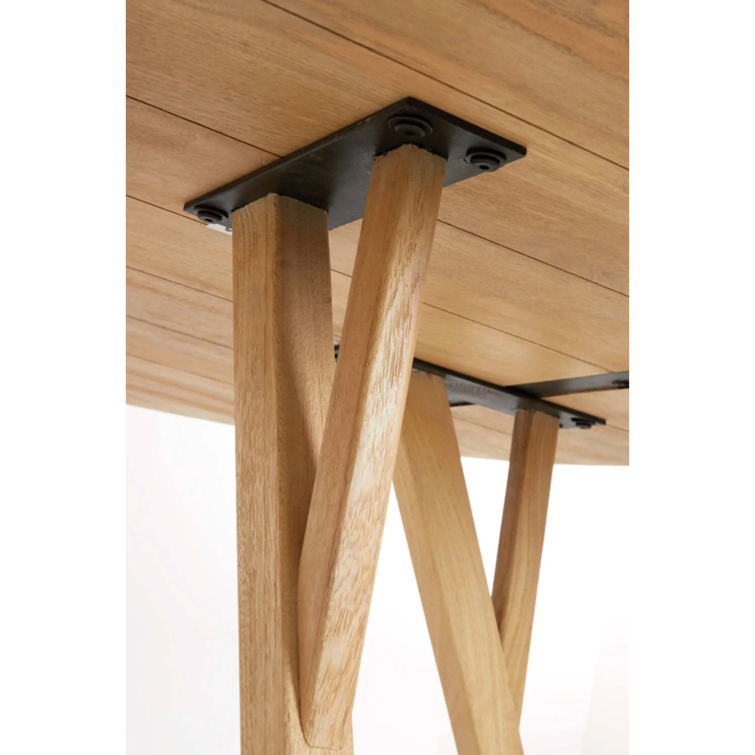 Quenza Dining Table - Natural Mango Wood - Image 3