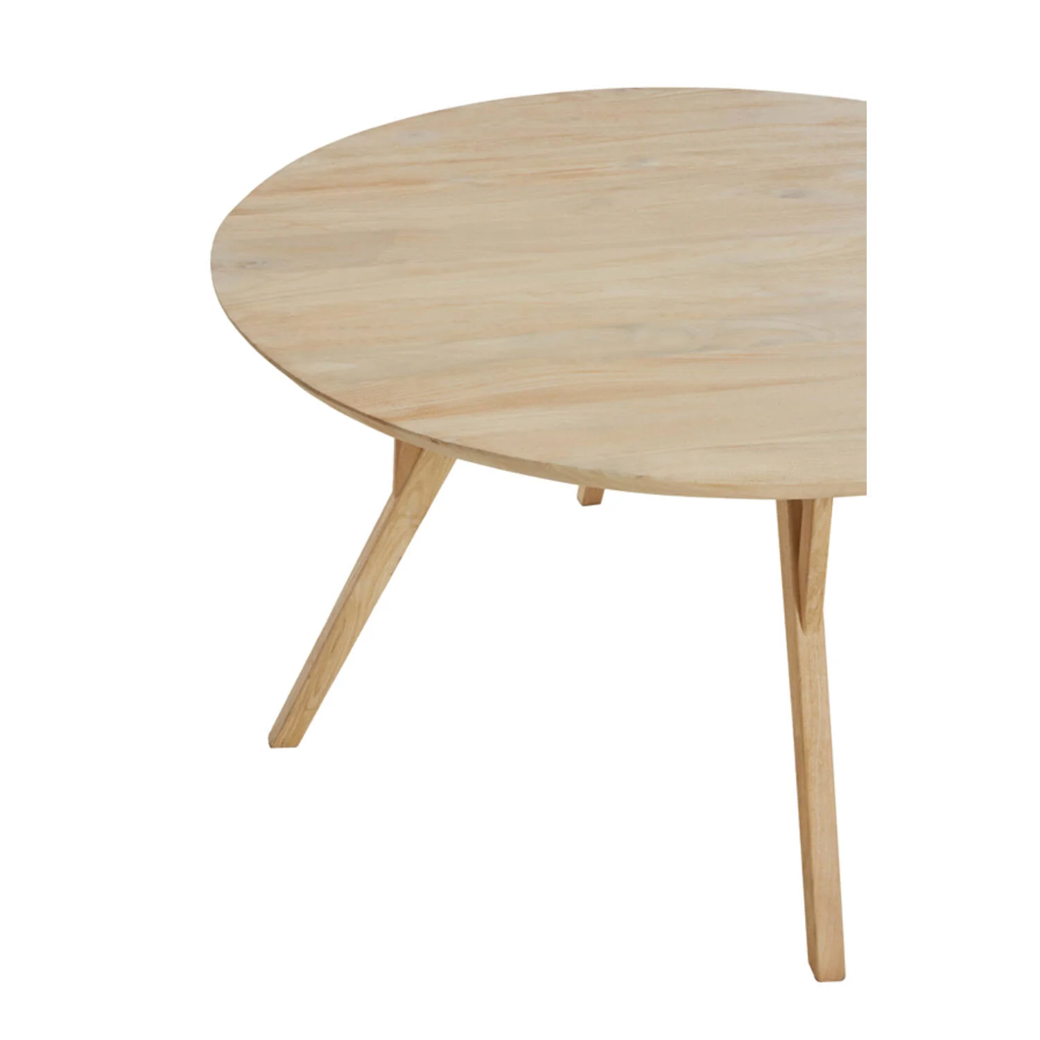 Quenza Dining Table - Natural Mango Wood - Image 4