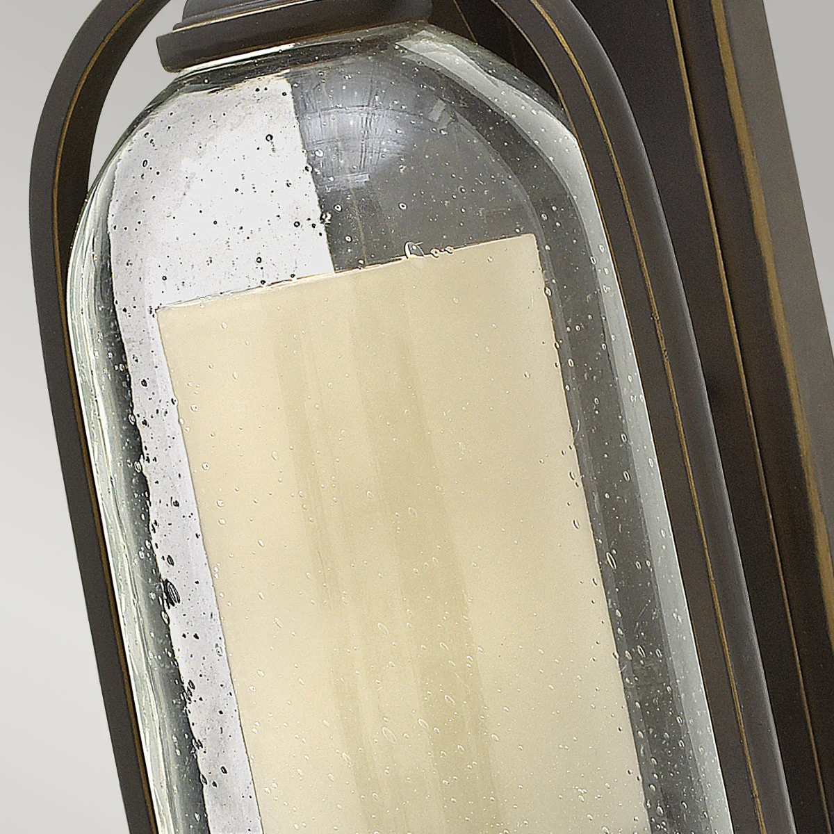 Quincy Small/Medium Wall Lantern - Oil Rubbed Bronze Finish - Image 3