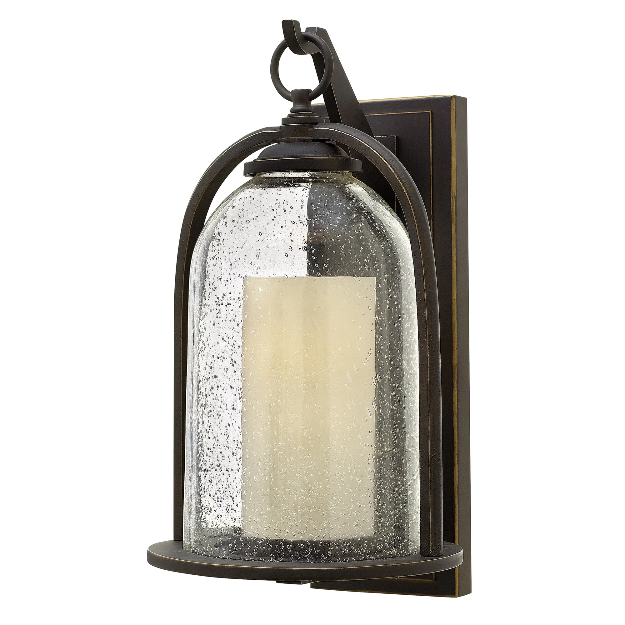 Quincy Small/Medium Wall Lantern - Oil Rubbed Bronze Finish - Image 5