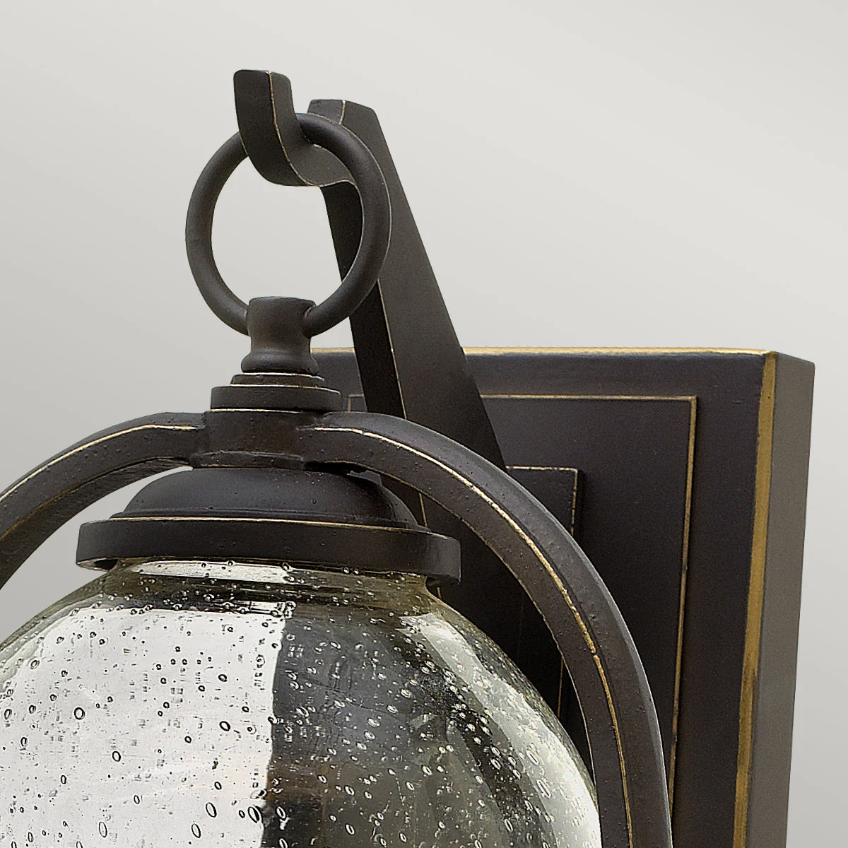 Quincy Small/Medium Wall Lantern - Oil Rubbed Bronze Finish - Image 6