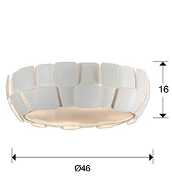QUIOS CEILING LAMP, 4lt - Image 2