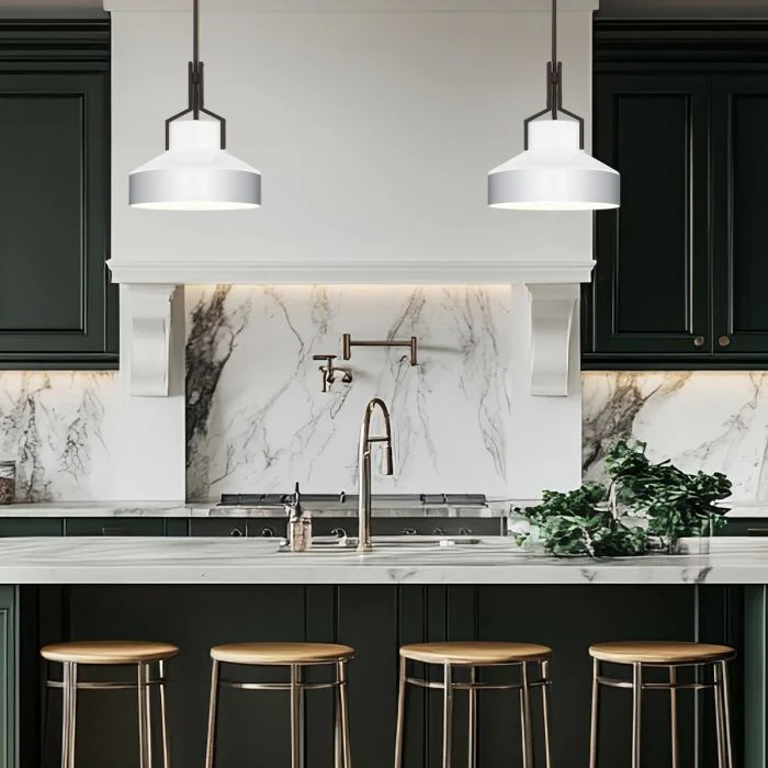 Quoizel Brecken 2 Lt Pendant Light- Various Finishes - Image 11