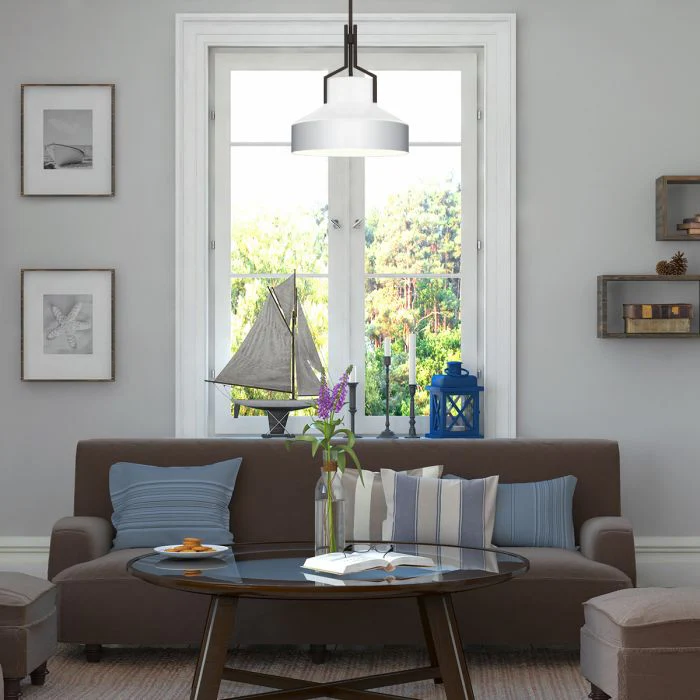 Quoizel Brecken 2 Lt Pendant Light- Various Finishes - Image 8