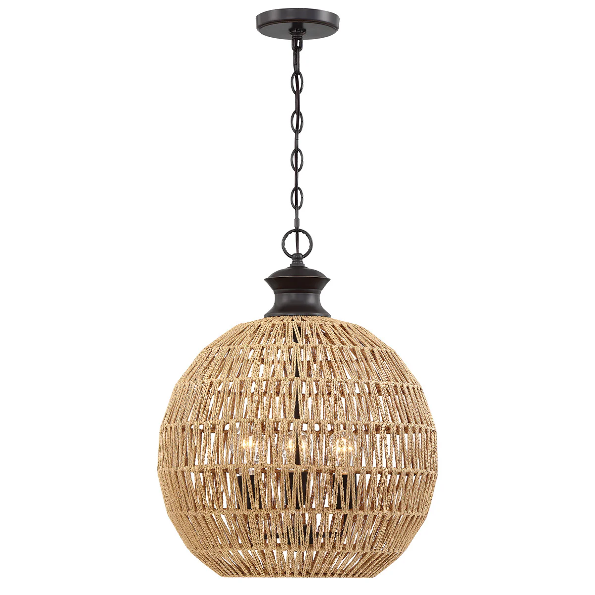 Quoizel Casablanca 3lt Pendant - Palladian Bronze - Image 3