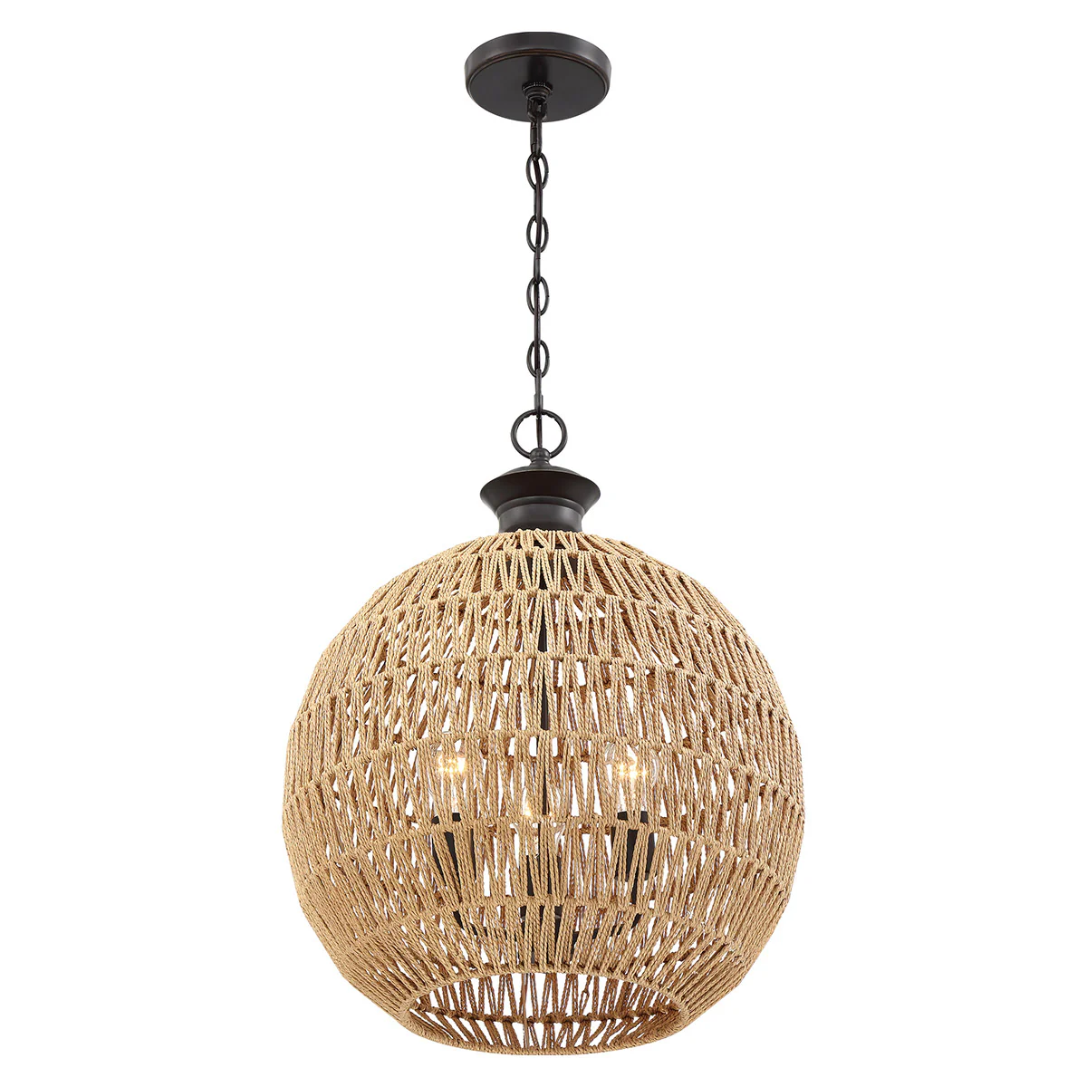 Quoizel Casablanca 3lt Pendant - Palladian Bronze - Image 4