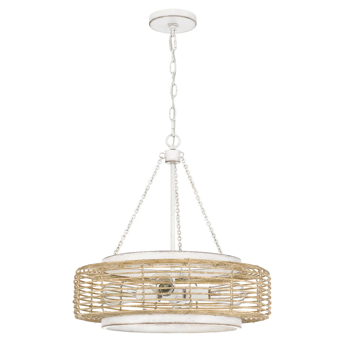 Quoizel Waylon 4lt Pendant - Antique White - Image 5