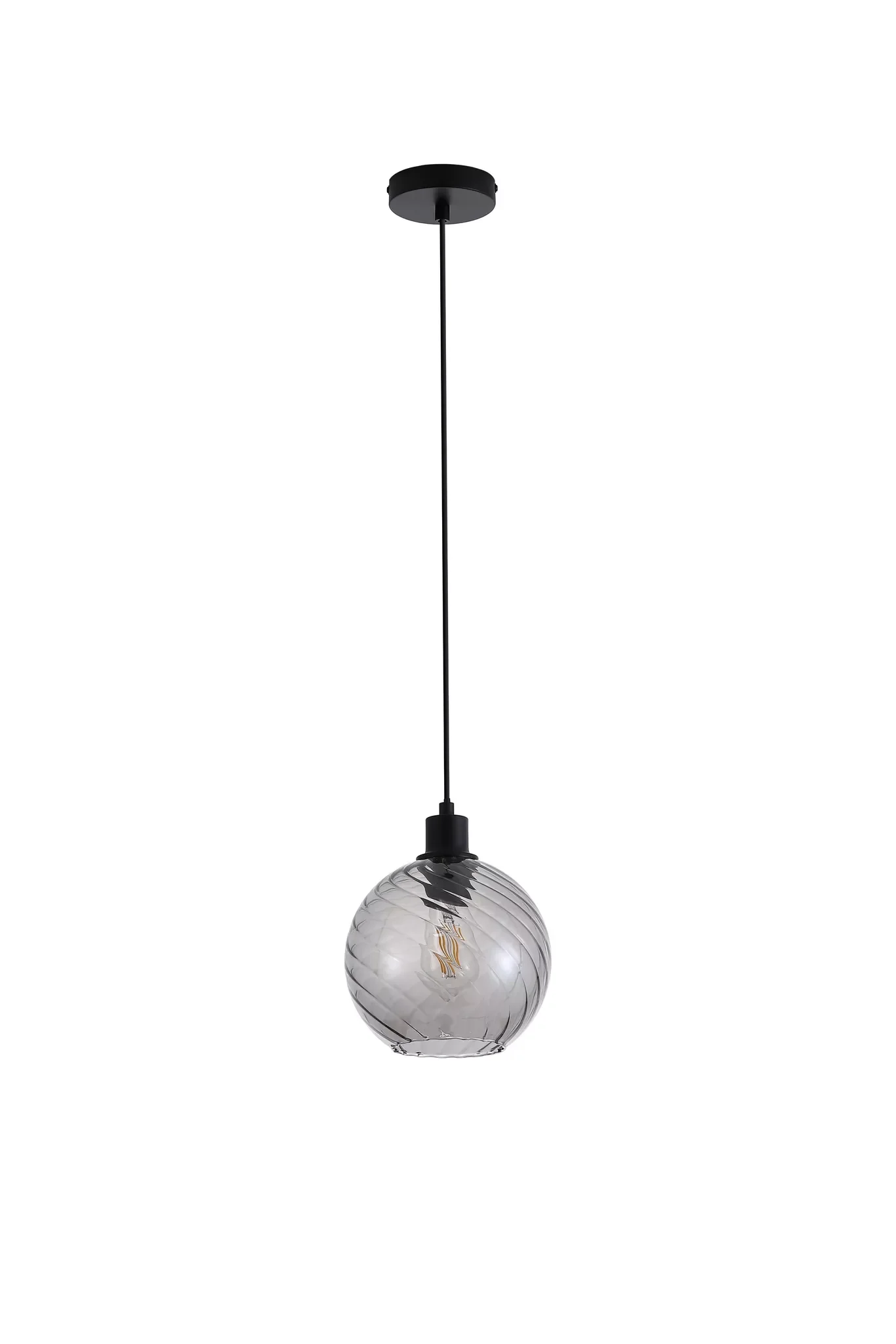 Radiance 1Lt Pendant, Black/ Gold Finishes - Image 4
