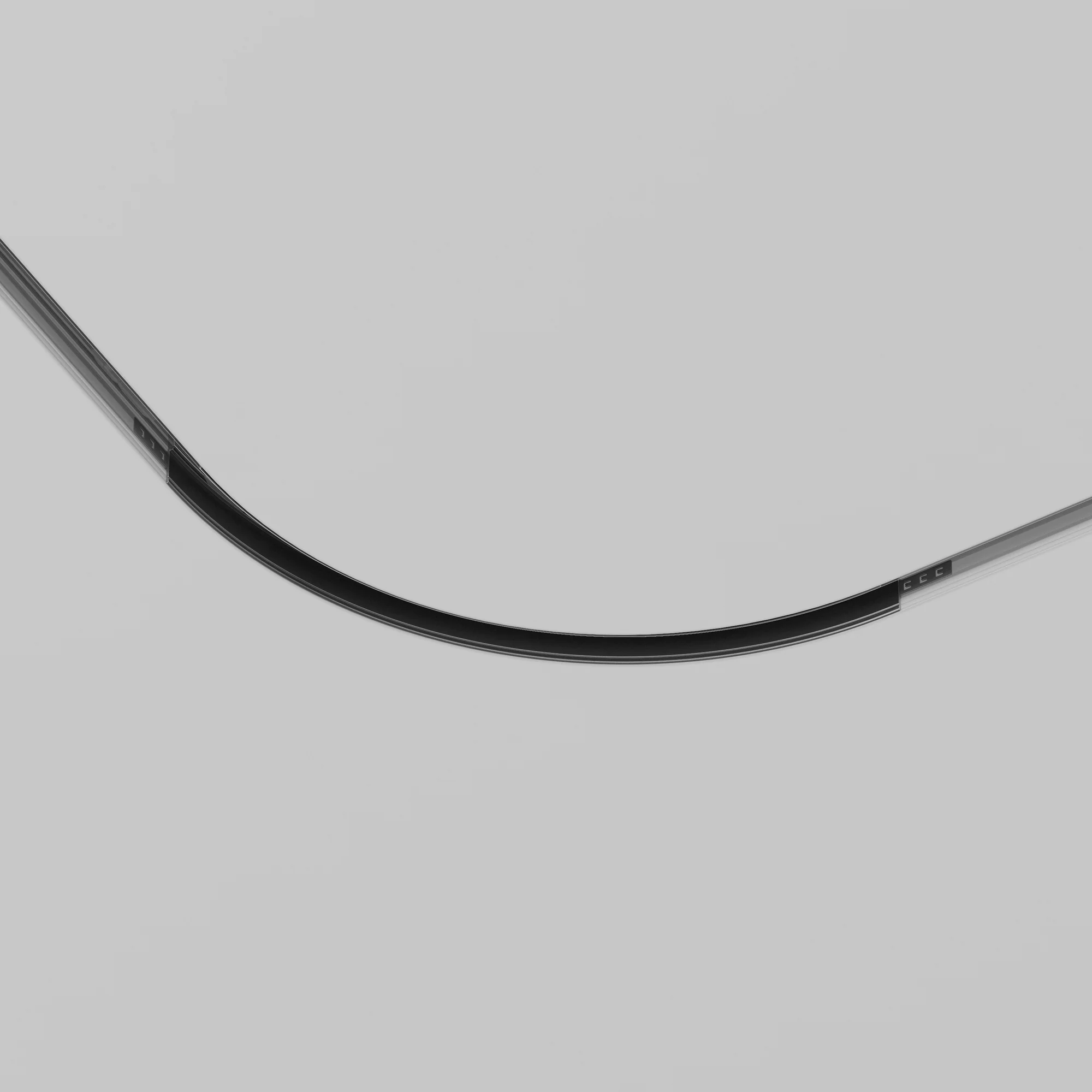 Radius connector R300 Exility recessed mounting track for plasterboard 12,5 mm, - Image 6