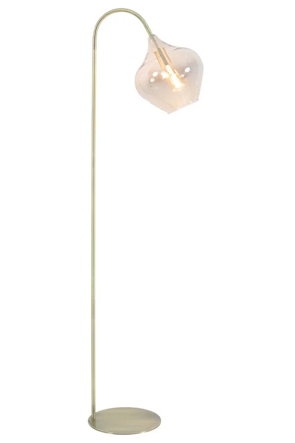 Rakel Floor Lamp - Matt Black & Smoked/Antique Bronze & Smoked Finish - Image 12