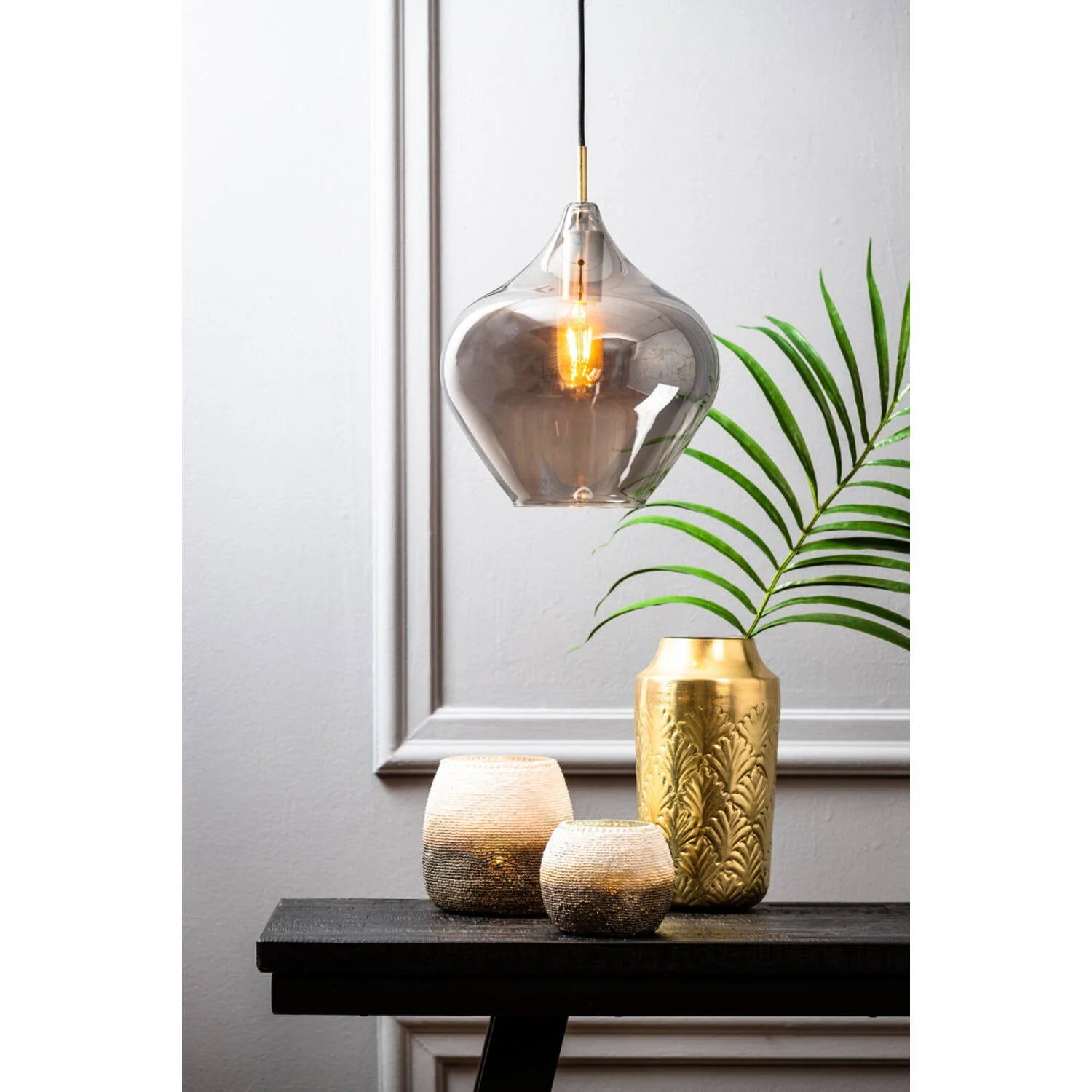 Rakel Hanging Lamp Antique Bronze Finish - Image 7