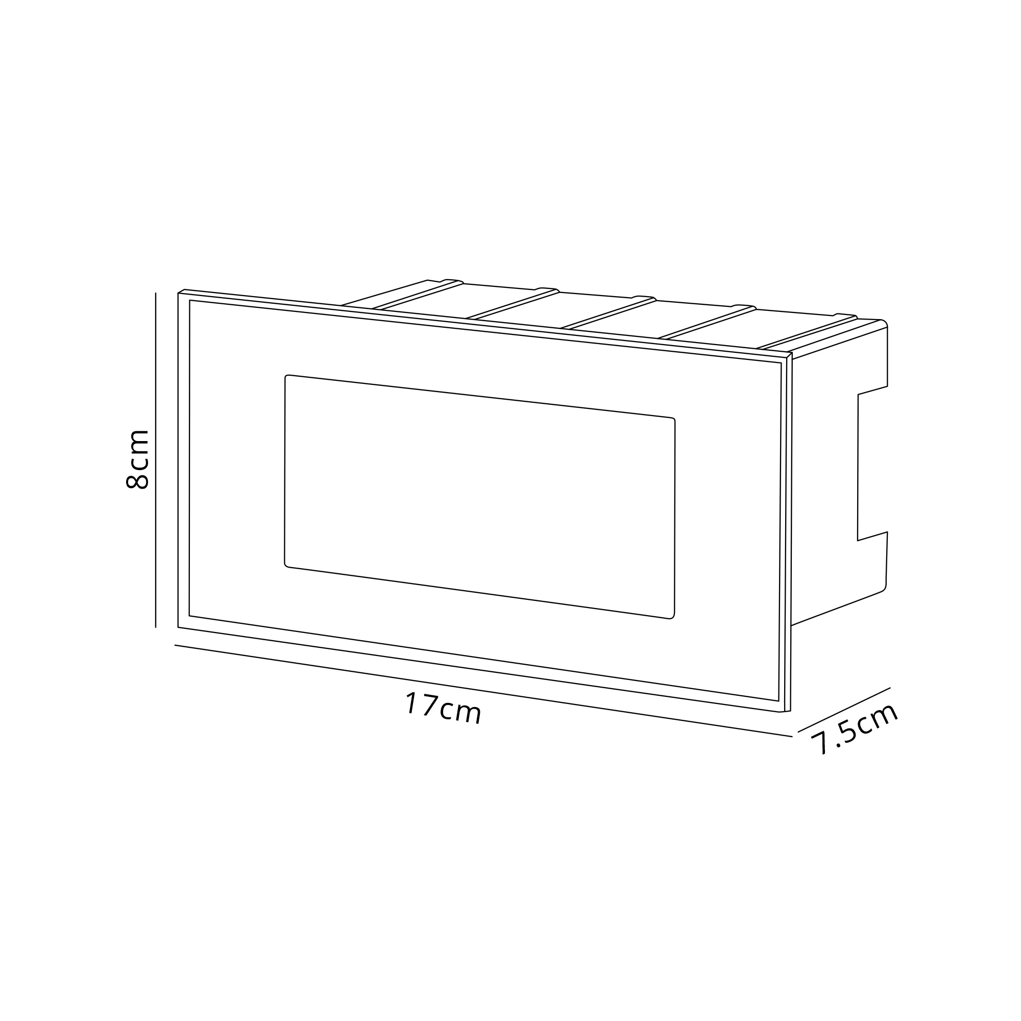 Ranch 3W/6W Recessed Wall Light- Various Finishes - Image 24