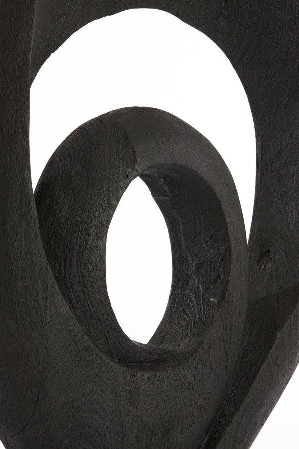 Randa Small/Large Ornament - Matt Black  Finish - Image 7