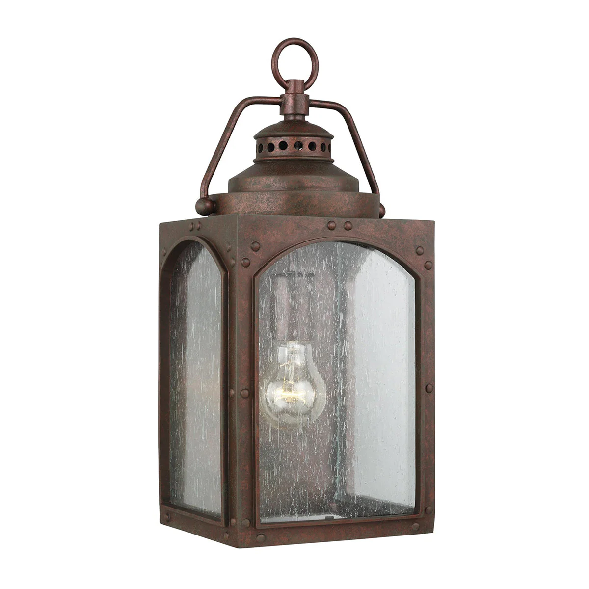 Randhurst Small/Medium/Large Wall Lantern - Copper Oxide Finish - Image 3