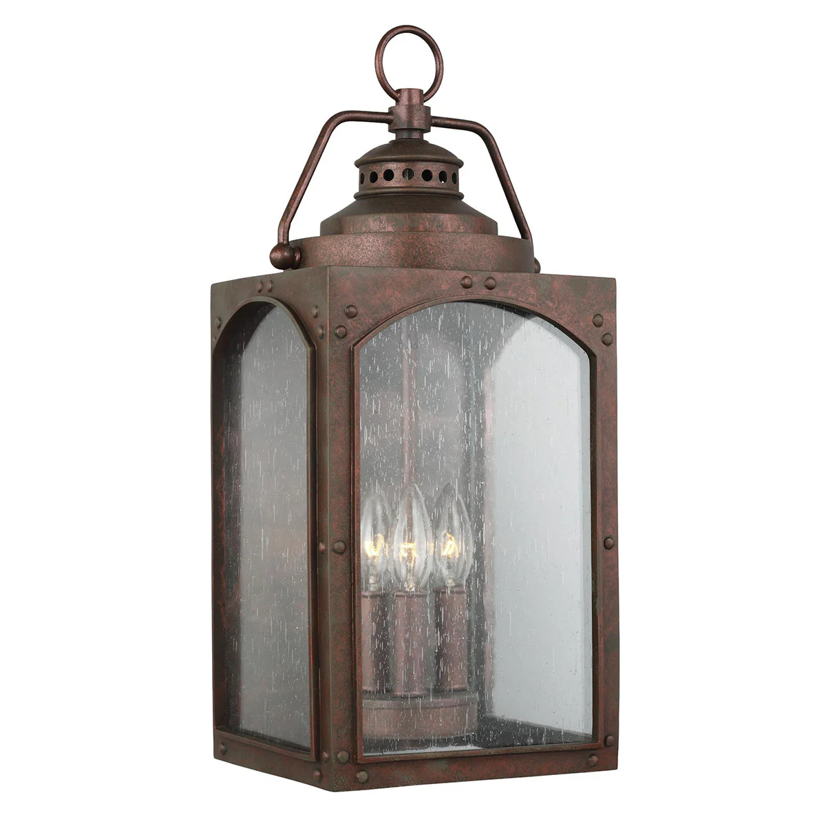 Randhurst Small/Medium/Large Wall Lantern - Copper Oxide Finish - Image 5