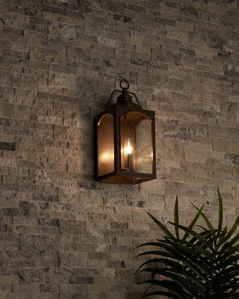 Randhurst Small/Medium/Large Wall Lantern - Copper Oxide Finish - Image 8