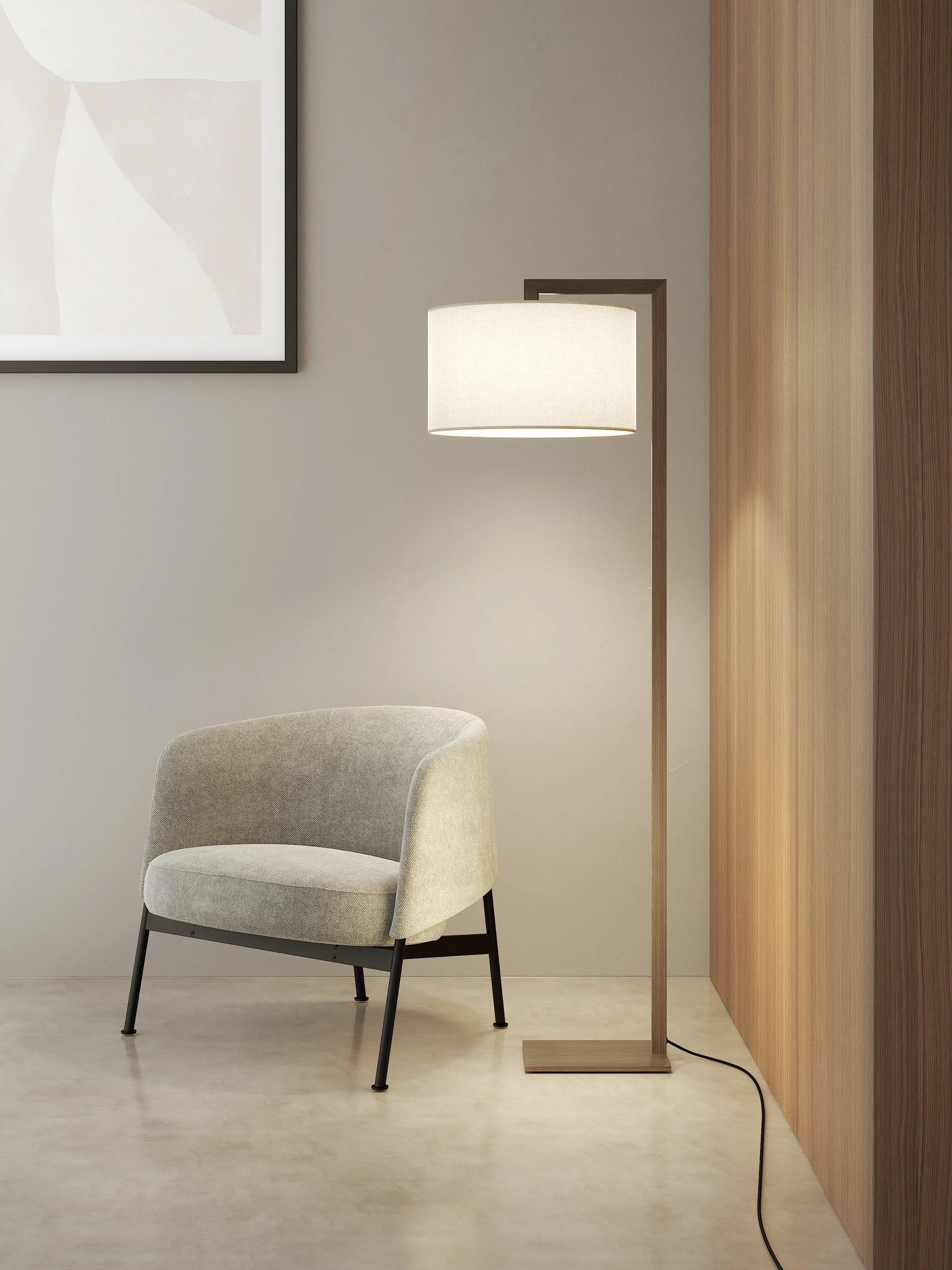 Ravello Floor Lamps- Polished Chrome/ Bronze - Image 14