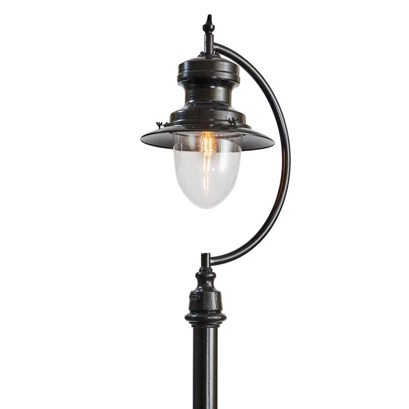 Ravenswood 1Lt Teardrop Lamp Post - Cast Iron - Image 2