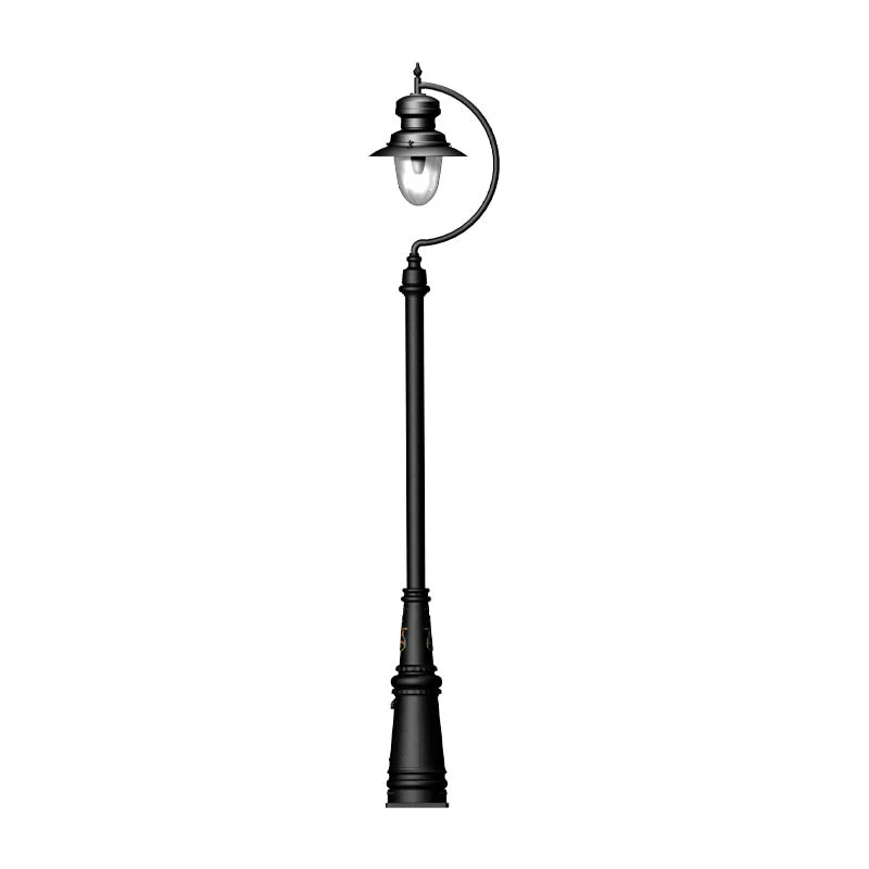 Ravenswood 1Lt Teardrop Lamp Post - Cast Iron - Image 8
