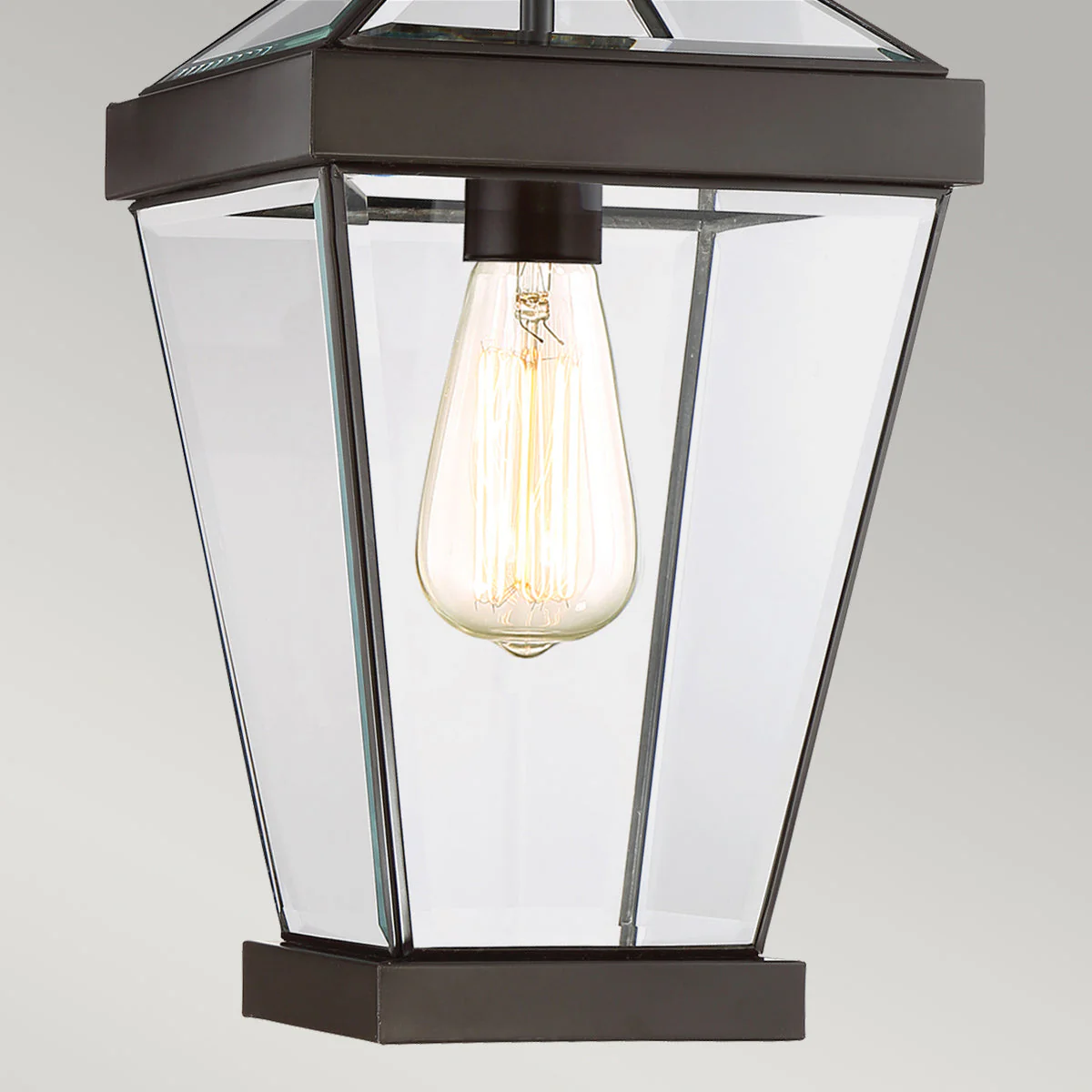Ravine Medium/Large Chain Lantern – Western Bronze Finish - Image 4