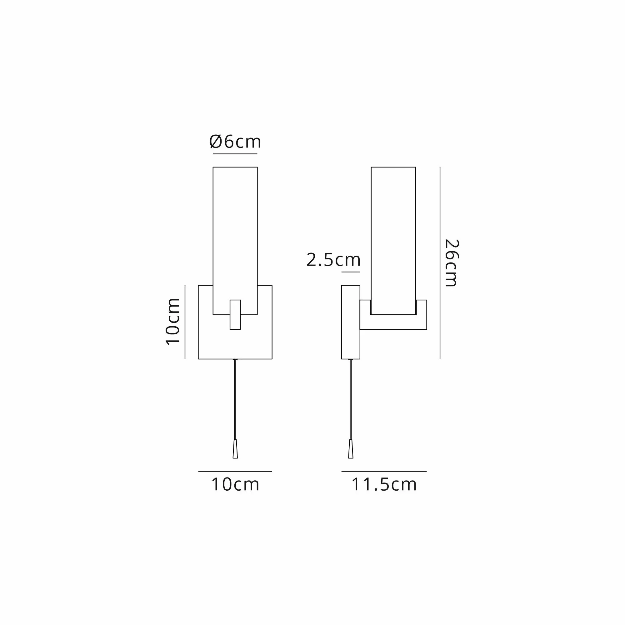 Reagan IP44 Bathroom Wall Light - Various Colors - Image 6