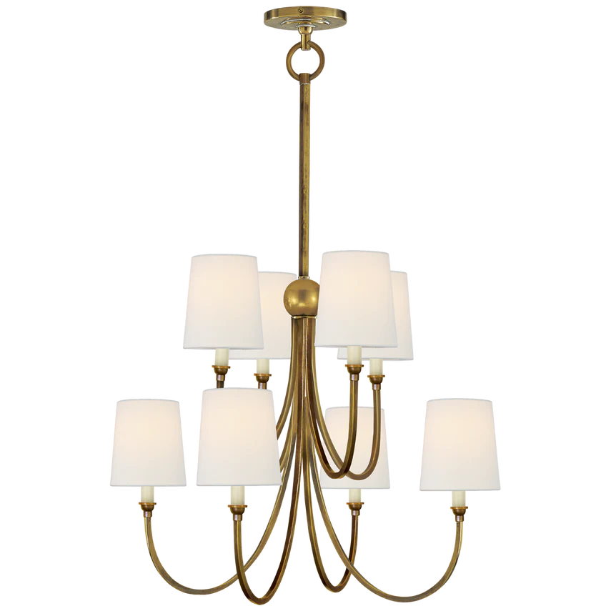 Reed Chandelier- Various Sizes & Finishes - Image 3