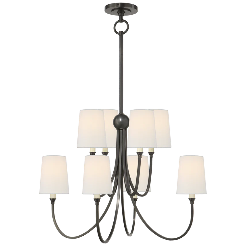 Reed Chandelier- Various Sizes & Finishes - Image 5