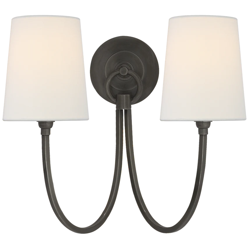Reed Single/ Double Sconce- Various Finishes - Image 2