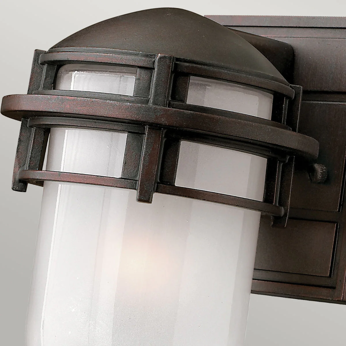Reef Small/Medium Wall Lantern - Victorian Bronze/Hematite Finish - Image 2