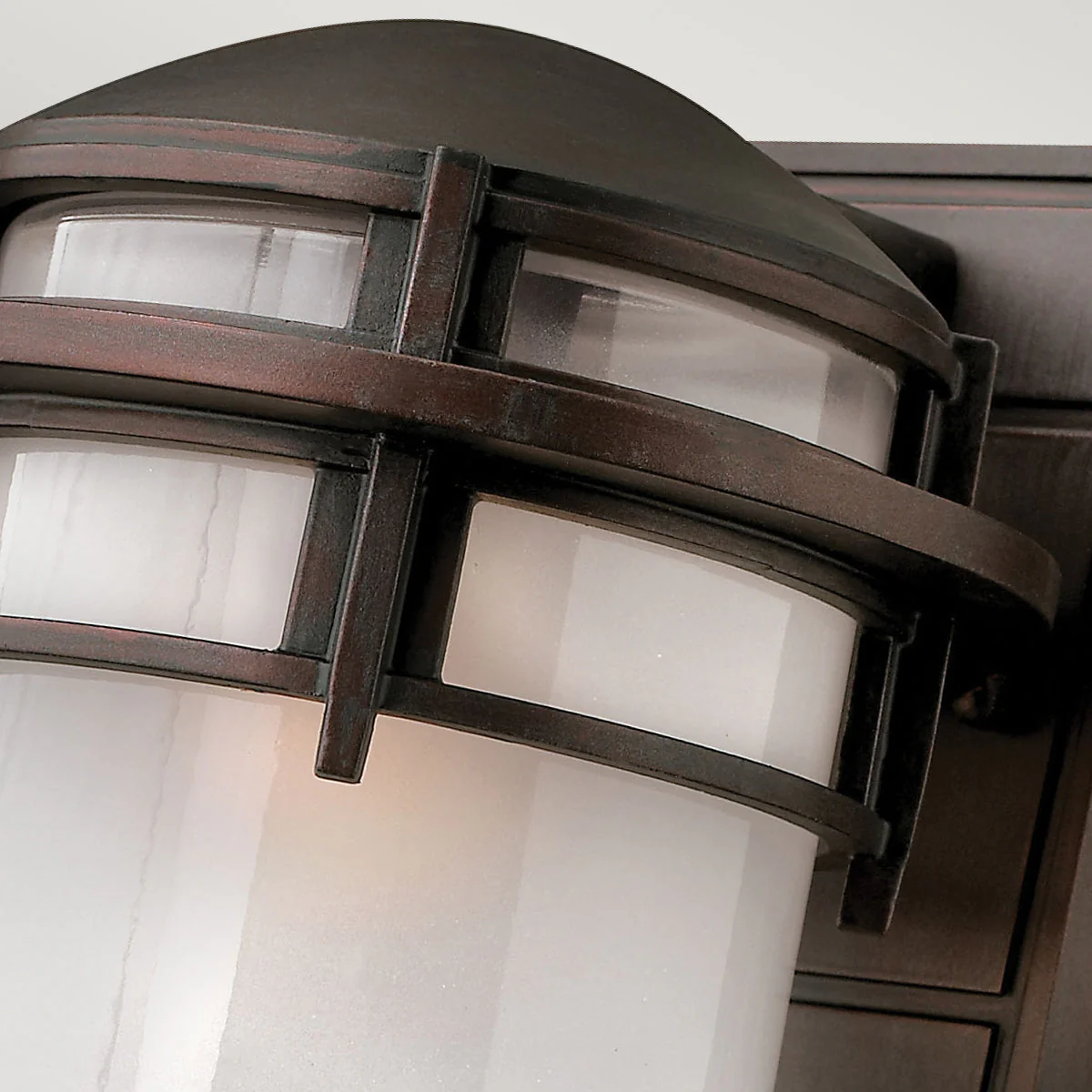 Reef Small/Medium Wall Lantern - Victorian Bronze/Hematite Finish - Image 5