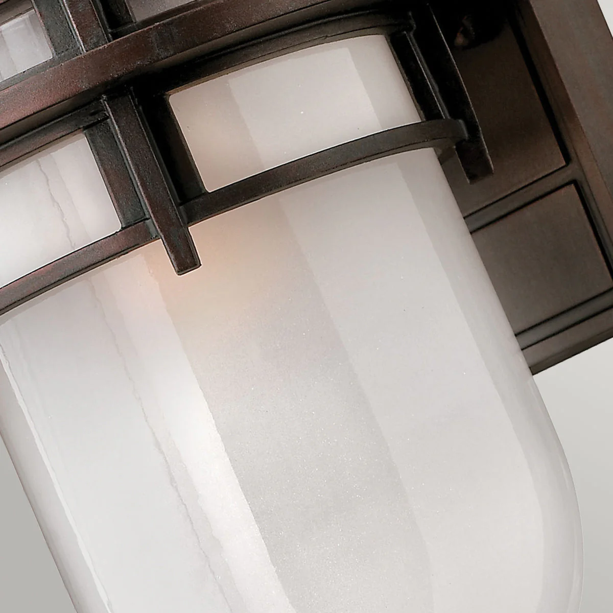 Reef Small/Medium Wall Lantern - Victorian Bronze/Hematite Finish - Image 6